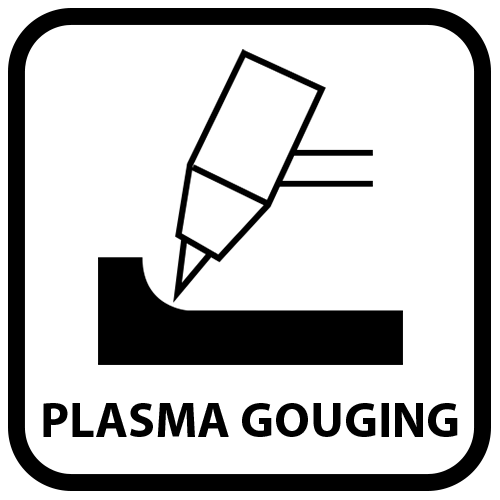 Welding machine features icon