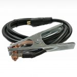 Ground Clamp Set 215A including: 20 ft. Welding Cable AWG 4 (21.2 mm²), Cable Plug 35, Ground Clamp 250A