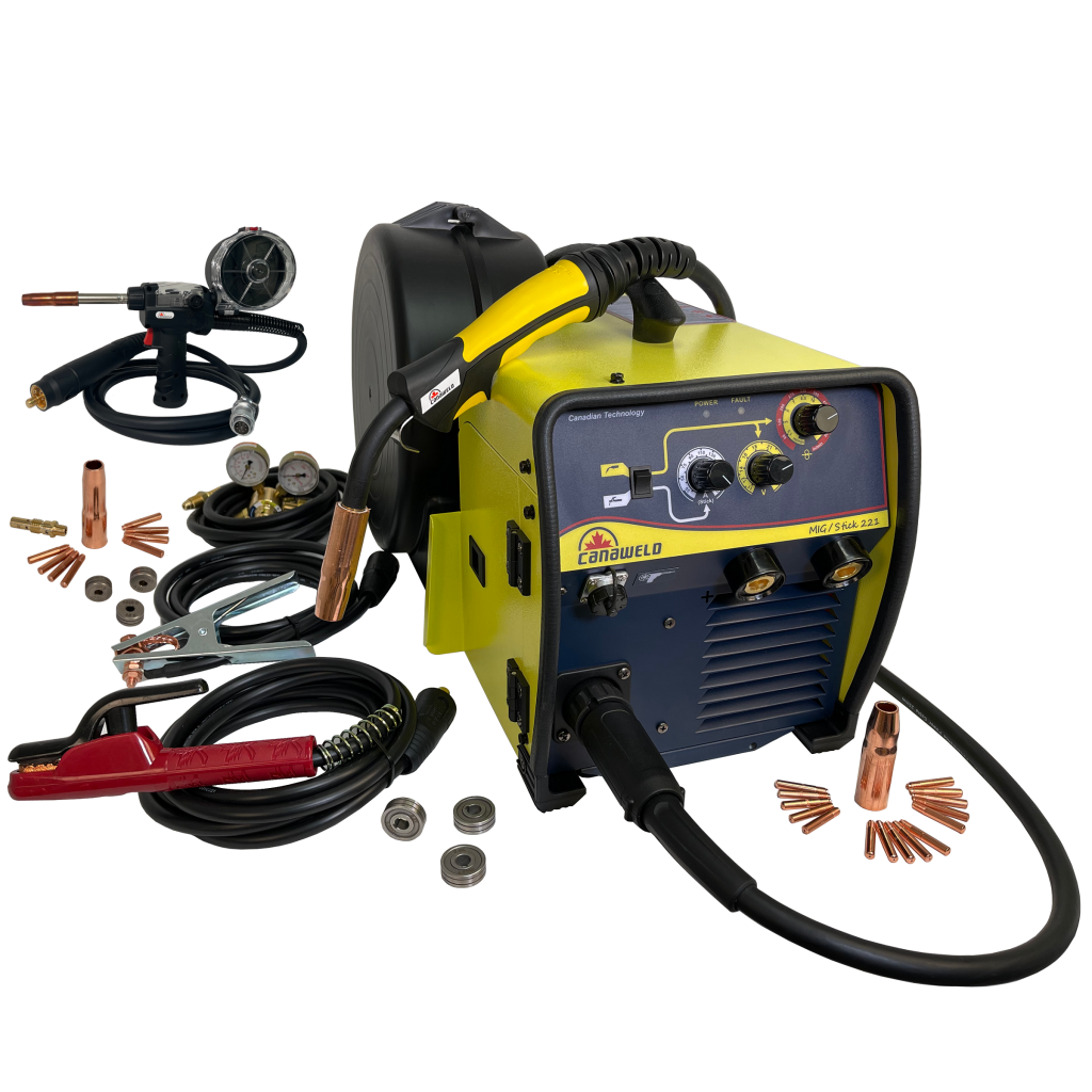 MIG/STICK 221 – Canaweld – Buy a Canadian Made Welder. We manufacture ...